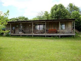 Private, 52.8 Acre Retreat with "the best fishin' in Fulton County."  This land provides seclusion and is cloaked in multiple species of mature and planted pine trees and hardwoods.

The property features a cabin, 3 ponds, 4 wheeler trails, a practice range for shooting and an abundance of wildlife including deer and turkey.  The ponds provide an abundance of large mouth bass and have been stocked many times.  There is no electric on the property.  - Wildlife and Recreation